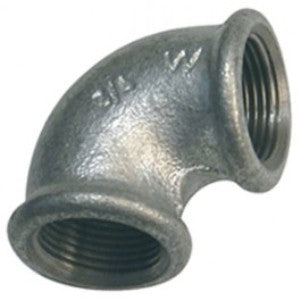 GOMITO 3/8 F F ZINCATO fig 90