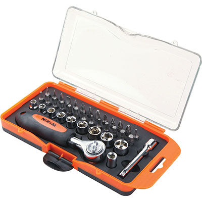 SERIE CHIAVI A BUSSOLA + INSERTI+ CRIC 1/4 206638 WOKIN MM 5-13 TA3-6 PH0-3 PZ0-3 HEX2-6 T10-40 CF=PZ 38
