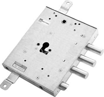 SERRATURA METALLO APPLIC 898571GRL GARDESA MOTTURA F.SAGOM M4 TRIPL+SCR E.MM 89 DX