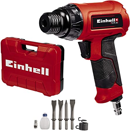 SCALPELLATORE PNEUMATICO TC-PC 45 FORZA 1,2 J CON SET 4 SCALPELLI