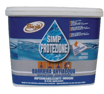 IMPERMEABILIZZANTE ANTIACQUA 1 KG SIMP PROTEZIONE