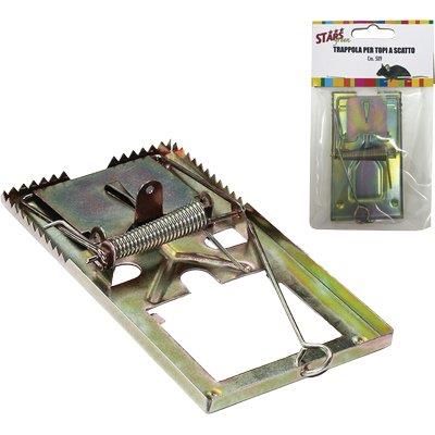 TRAPPOLA PER TOPI A SCATTO 90X170 MM