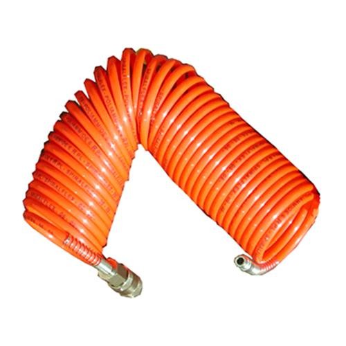 TUBO COMPR SPIRALATO 8X6 MT 10 CON RACCORDI RAPIDI