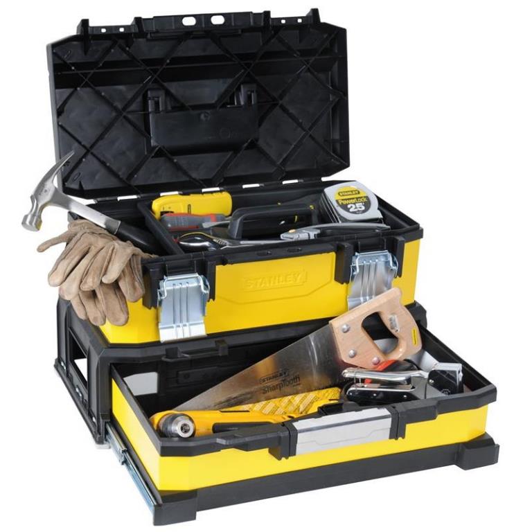 CASSETTA PORTAUTENSILI 60X29X29 STANLEY ONE TOUCH 24"