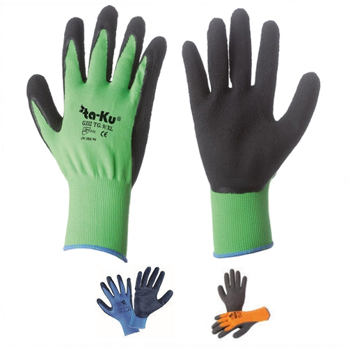 GUANTO SPALMATO LATTICE FOAM ULTRA SENSIBILE E ADATTO TOUCH SCREEN MACCHINE UTENSILI TAG 9