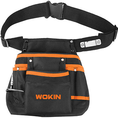 BORSA CARPENTIERE MORBIDA + CINTA 906513 WOKIN TASCHE 11 + PORTAMARTELLO + PORTAFLESSOMETRO