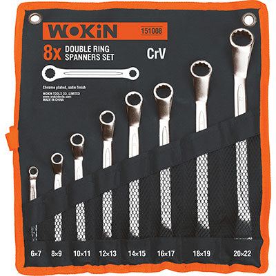 SERIE CHIAVI POLIGONALI SERIE 151008 WOKIN MM 6/22 CF=PZ 8