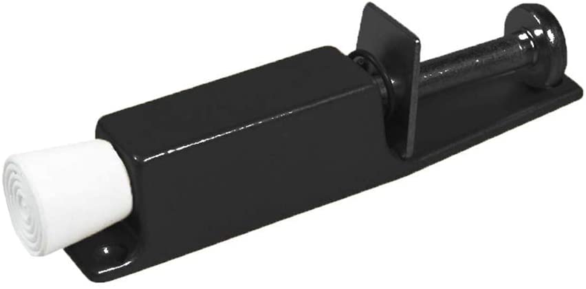 FERMAPORTE A PEDALE NERO BASE GOMMA ZAMA 12 CM 23 MM 43.916.10