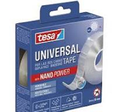NASTRO BIADESIVO TRASPARENTE TESA 55810 MM 3 X 3 MT