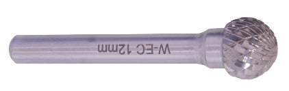 FRESA ROTATIVA HSS SFERICA 8X8 MM