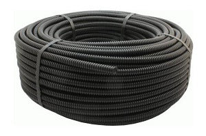 TUBO CORRUG 20 NERO AL ROT C20   ROT.100