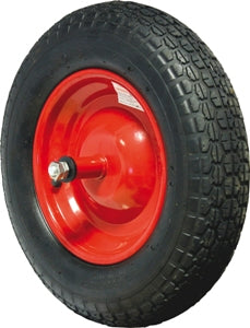 RUOTA CARRIOLA ASSE LUNGO PNEUMATICA