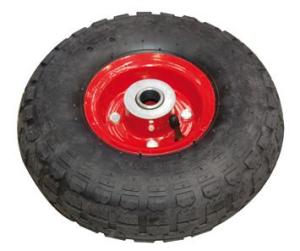 RUOTA CARRELLO 260X85 C/CINGHIA METALLO FORO 20 MOZZO CENTRALE