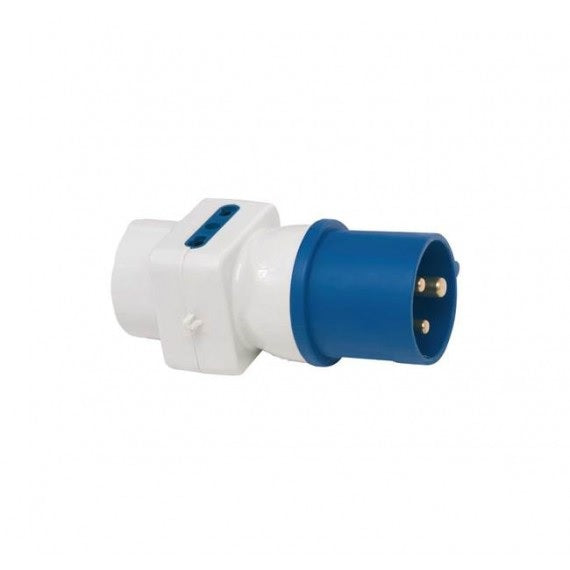 ADATTATORE CEE MASCHIO INDUSTRIALE USCITA 2 PRESE BIVALENTI + 1 PRESA BIVALENTE/SCHUKO BRENNENSTUHL 1081562