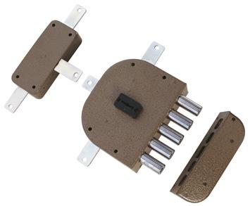 SERRATURA LEGNO APPLICARE 2300 PLUS CR DM M4 QUINT E.MM 60 SX