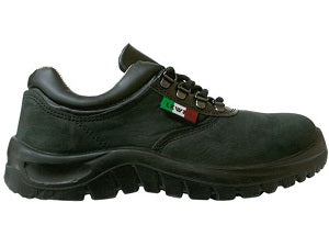 SCARPA BASSA PU+LAM NERA NR42 PELLE FIORE S3 LEWER 1070N