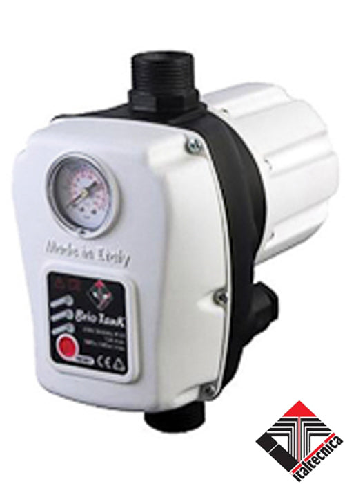 PRESSOSTATO INTELIGGENTE BRIO TANK ITALTECNICA X ELETTROPOMPE FINO A 2 HP CON MINI ACCUMULO DA 0,4 LT