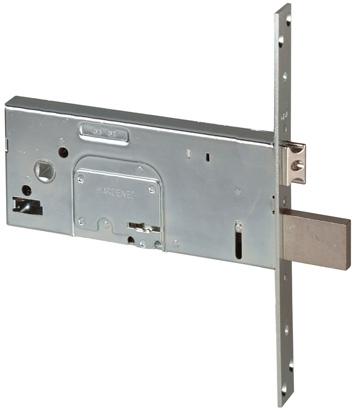 SERRATURA FASCIA INFILARE 57353 CISA B.Q ZINC F.MM 25 DM M4+SCR H.MM 78 E.MM 90