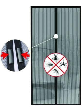 ZANZARIERA MAGNETICA 130X230 IN POLIESTERE GRIGIA