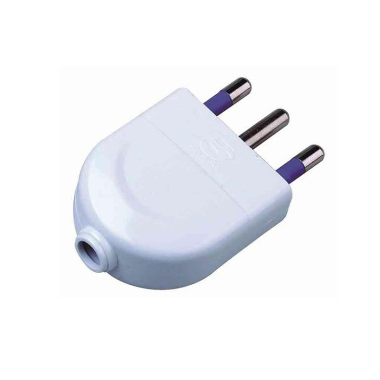 Spina 16A+T volante bianca GW28005