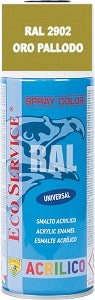 SPRAY ORO RICCO PALLIDO 400ML METALLIZZ