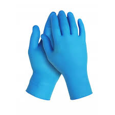 GUANTI MONOUSO BLU TG.XL 100PZ NITRILE