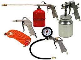 KIT ACCESSORI ARIA COMPRESSA  5 PZ ATTACCO CAPETTATO