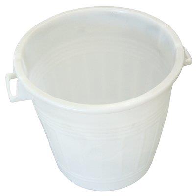 BIDONE SPAZZATURA 75 LT BIANCO C/COPERCH