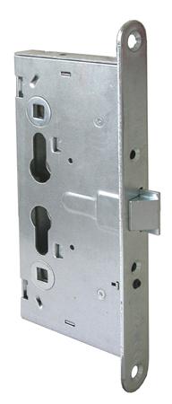 SERRATURA METALLO INFILARE 43110 CISA B.Q ZINC F.MM 24 F.SAGOM+SCR Q9 E.MM 65