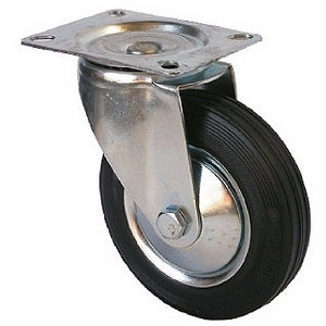 RUOTA 150 P/G GOM NERA 350.R150 KG 120