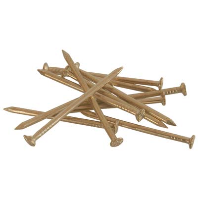 CHIODINI OTTONATI X GANCI QUADRO CF.100PZ