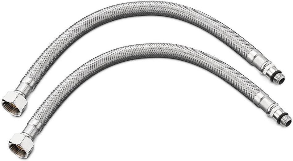 FLESSIBILE PER RUBINETTO 3/8 F X M 8  LUNGHEZZA 35 CM