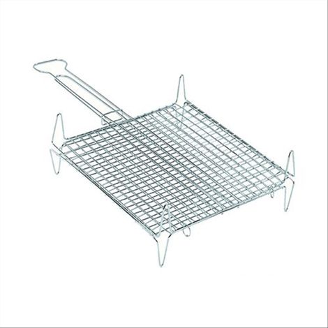 GRATICOLA A RETE DOPPIA ACCIAIO 45X40