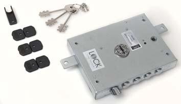 SERRATURA METALLO APPLICARE SER611 DIERRE ATRA DM M4 TRIPL+SCR E.MM 60 DX