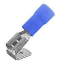 FASTON FEMMINA+MASCHIO 2,5 MM BLU CONFEZIONE 5 PZ