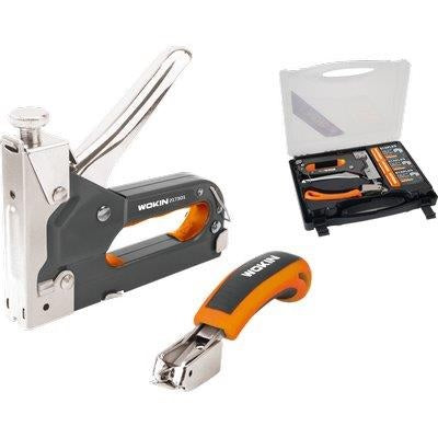 SPILLATRICE MANUALE KIT 217301 WOKIN IN DOTAZIONE:  LEVAPUNTI + 500 PUNTI+500 CHIODI+500 PUNTI