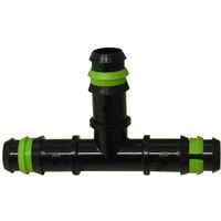 RACCORDO A T ALA GOCCIOLANTE CON ANELLI D.16X16X16 IRRITEC