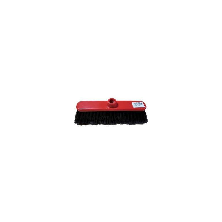 SCOPA casa dorso pvc morbida testa rossa