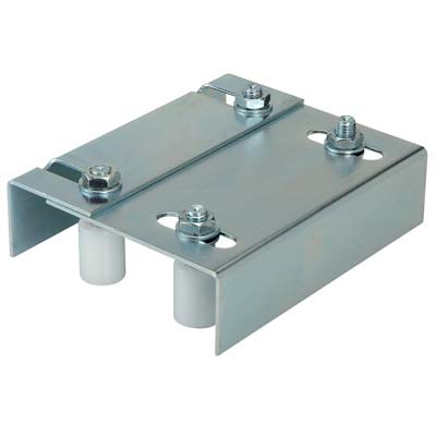 PIASTRA GUIDA CANCELLO 462 COMBI ZINC REGOLABILE MM 149/197X220 S.CANC MM 102/107 CON 4 OLIVE