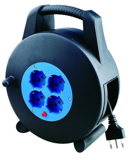 AVVOLGICAVO 5 MT CAVO 3X1,5 250V 16A 4 PRESE