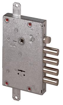 SERRATURA METALLO APPLICARE 57515 CISA DM M4+SCR E.MM 64 SCROCCO REVERSIBILE