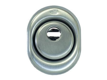 DEFENDER CIPIERRE 325 PER SERRATURE ATRA-DIERRE CROMO SATINATO F.SAG I.MM 31 D.MM 50 H.MM 15