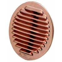 GRIGLIA 120 MM AREAZIONE TONDA RAME