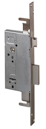 SERRATURA METALLO INFILARE 57215 CISA B.Q ZINC F.MM 25 DM M4 TRIPL+SCR E.MM 60