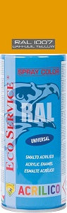 SPRAY GIALLO CROMO 400 ML RAL1007