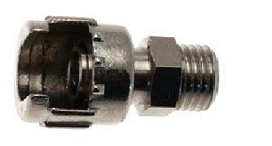 RACCORDO CON DADO FRES 1/4 M