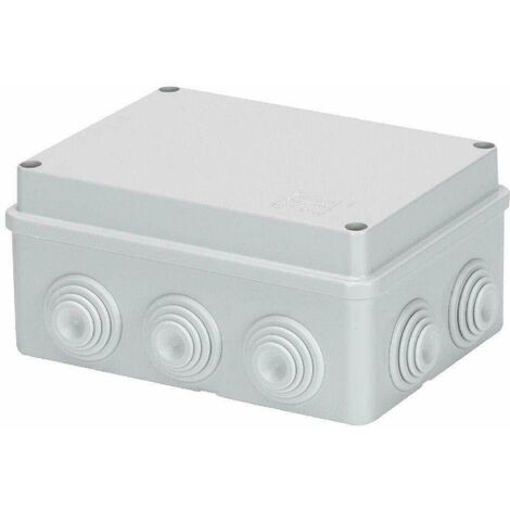 CASSETTA STAGNA 80X80 MM IP44 CON PASSACAVO