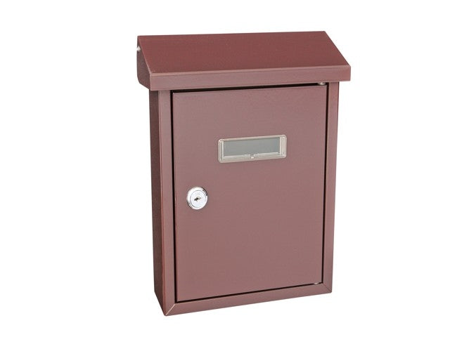 Cassetta postale anticata nero/rame 210x70