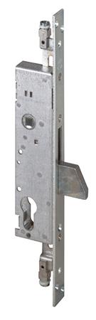 SERRATURA MONTANTE INFILARE 46800 CISA B.Q INOX F.MM 25 F.SAGOM M1 TRIPL+Q8 E.MM 35