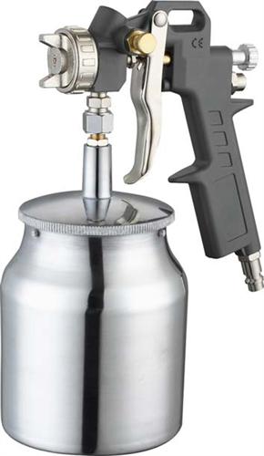 AEROGRAFO PER VERNICIATURA SERBATOIO INFERIORE 1 LT UGELLO 1.8